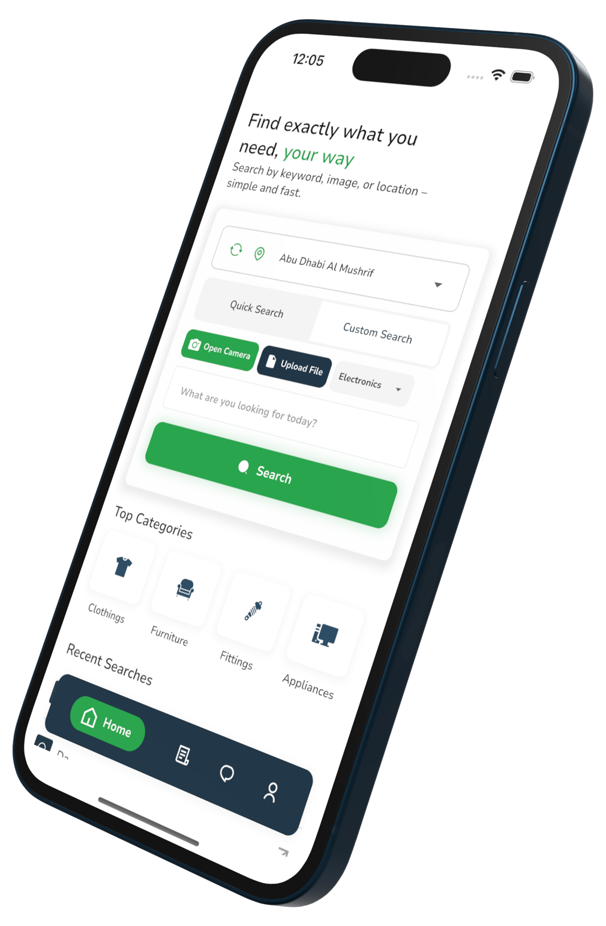 App mockup right